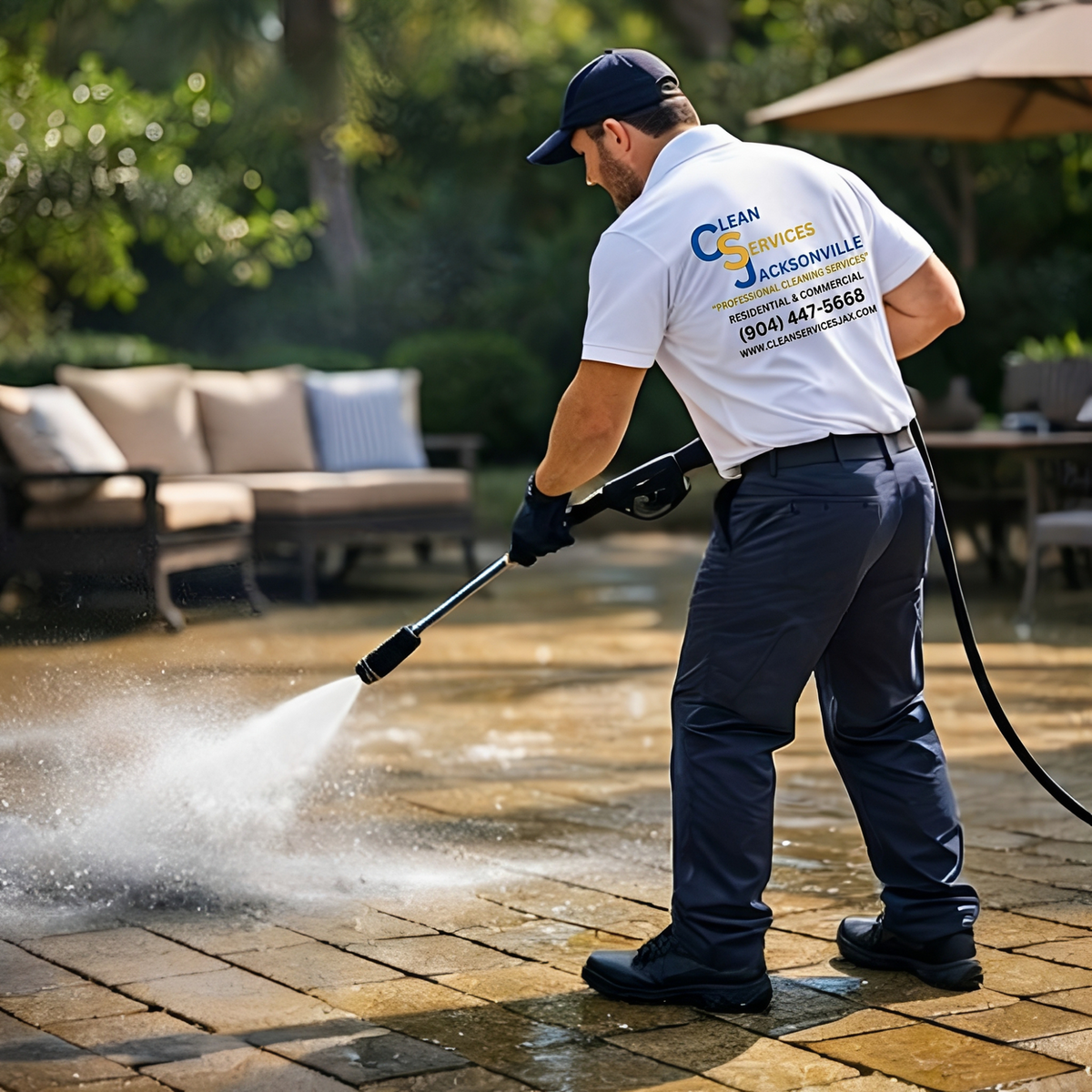 Deck & Patio Washing