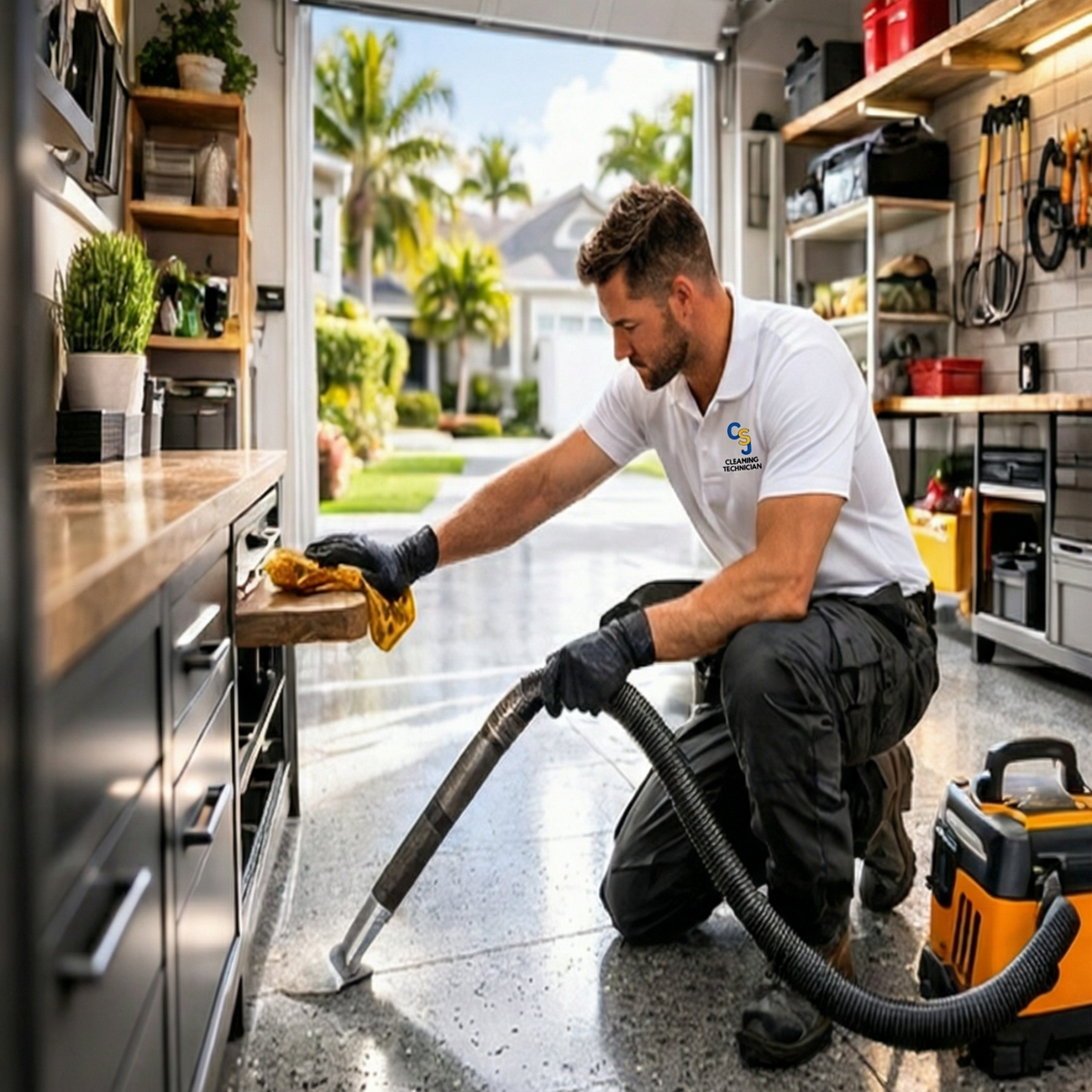 Interior Garage Clean Up