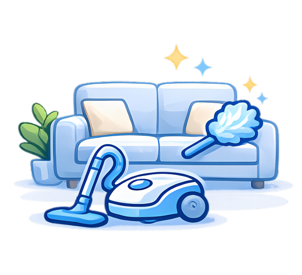 Living Room Cleaning