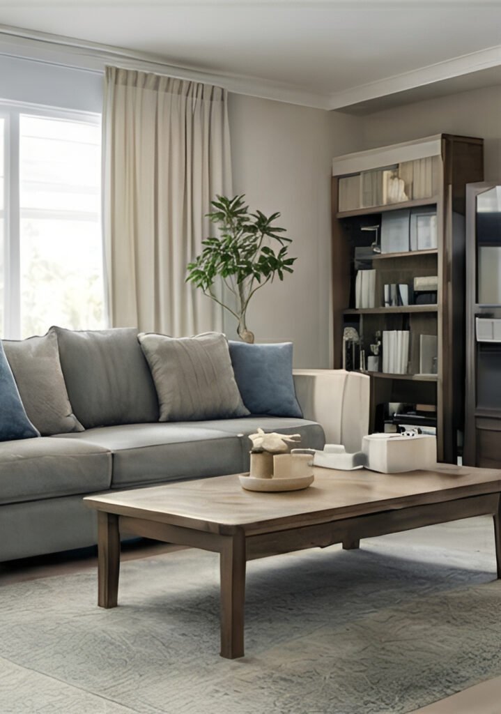 Living Room Deep Cleaning
