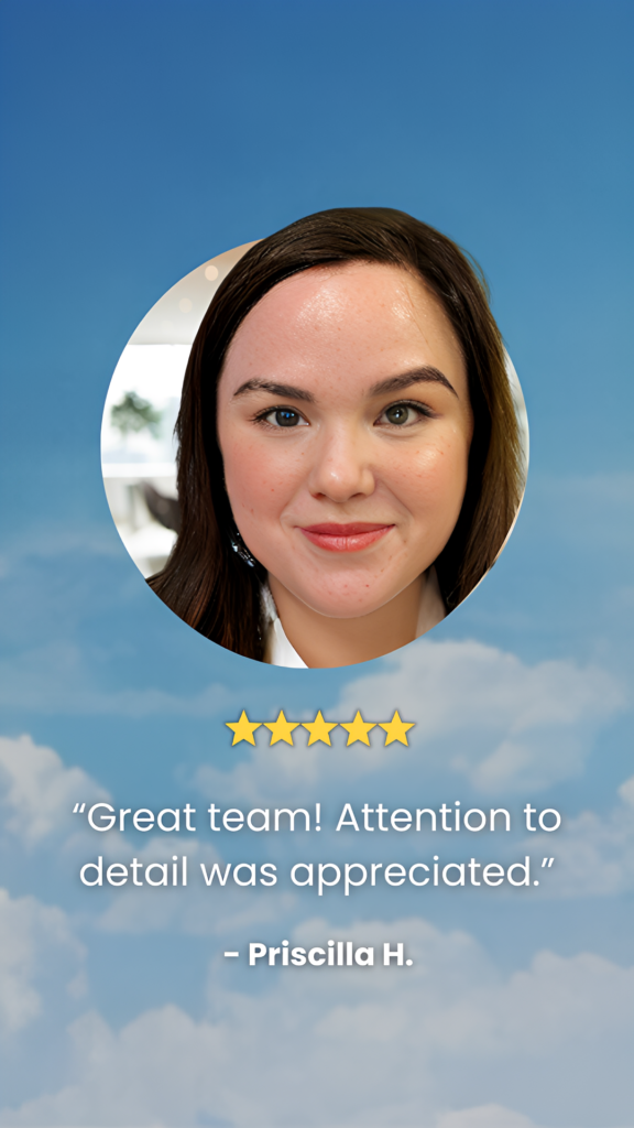 Review - Priscilla H