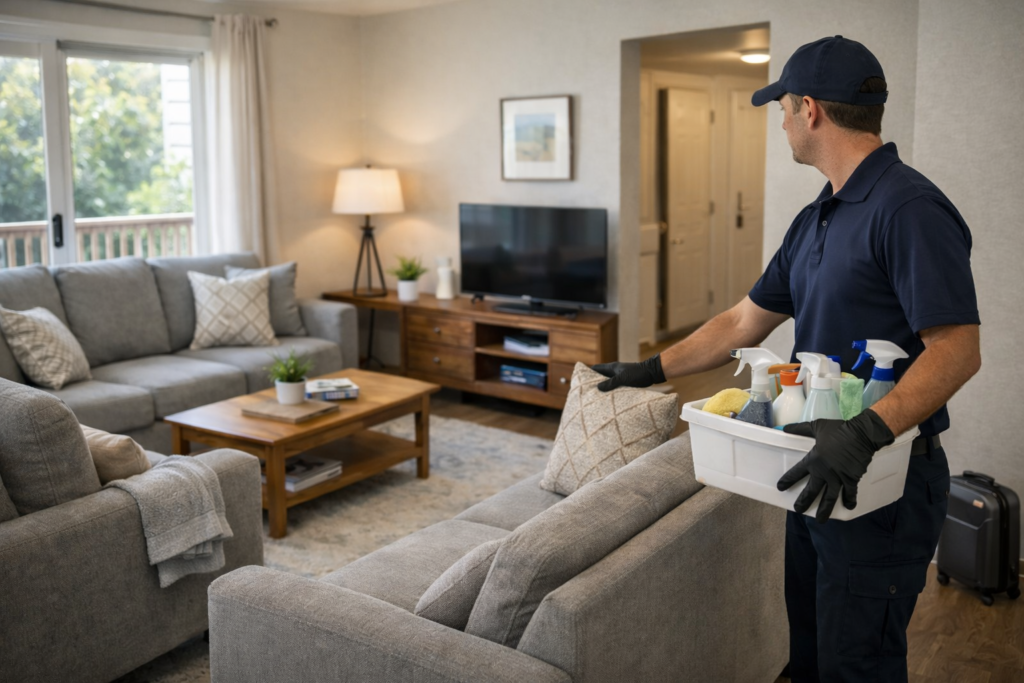 What Happens During An Airbnb Turnover Cleaning